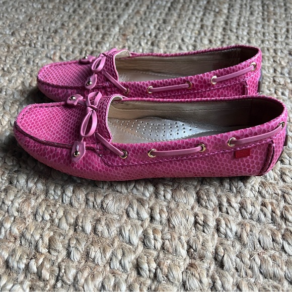 Marc Joseph Cypress Hill Leather pink loafers women’s 6 1/2 size 6.5 shoes - Picture 2 of 6